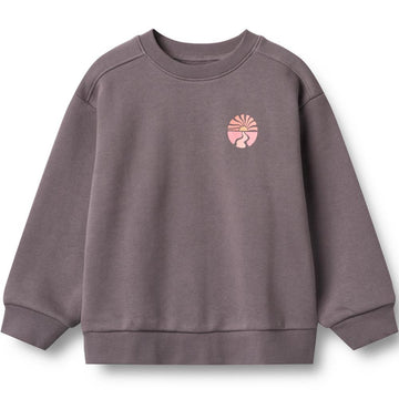 Sweatshirt L/S Ellis purple stone - Wheat